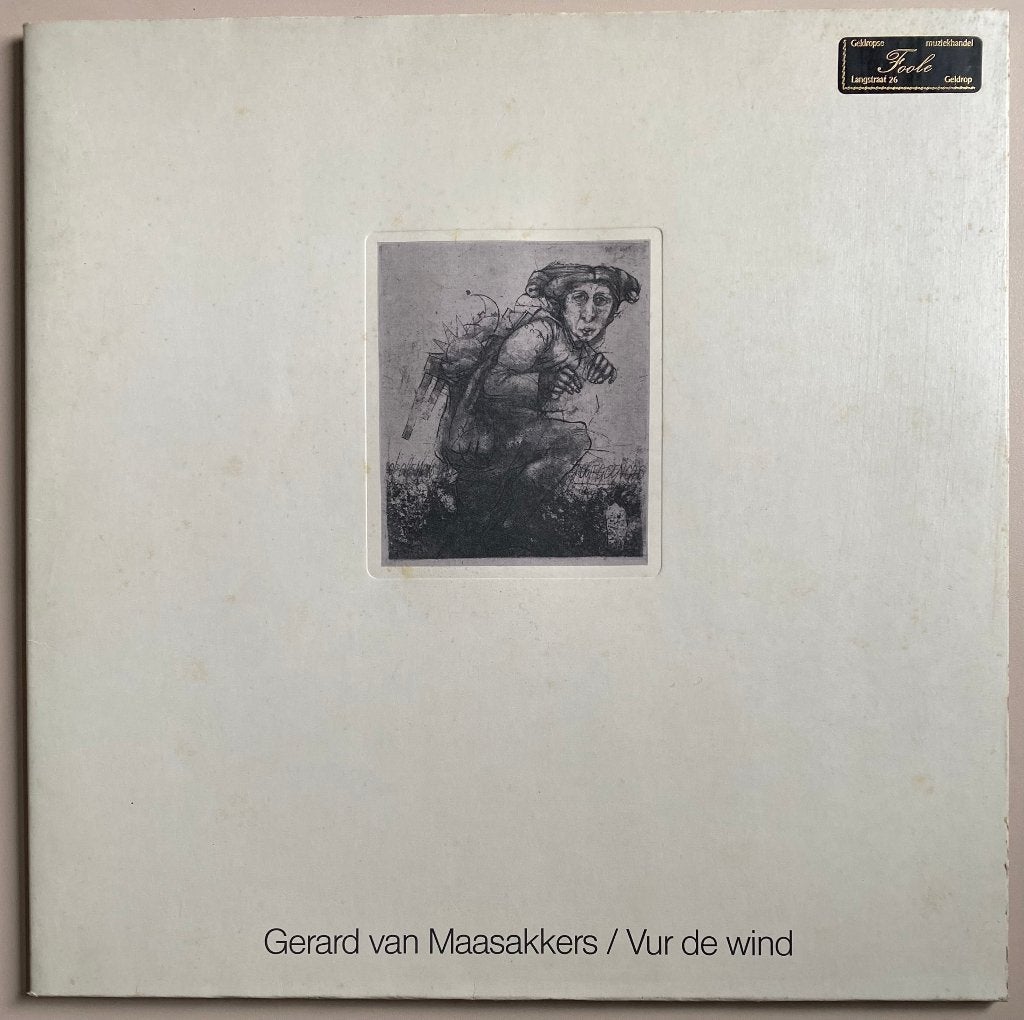 Gerard Van Maasakkers - Vur De Wind lp, Ophalen of Verzenden, Zo goed als nieuw, 12 inch