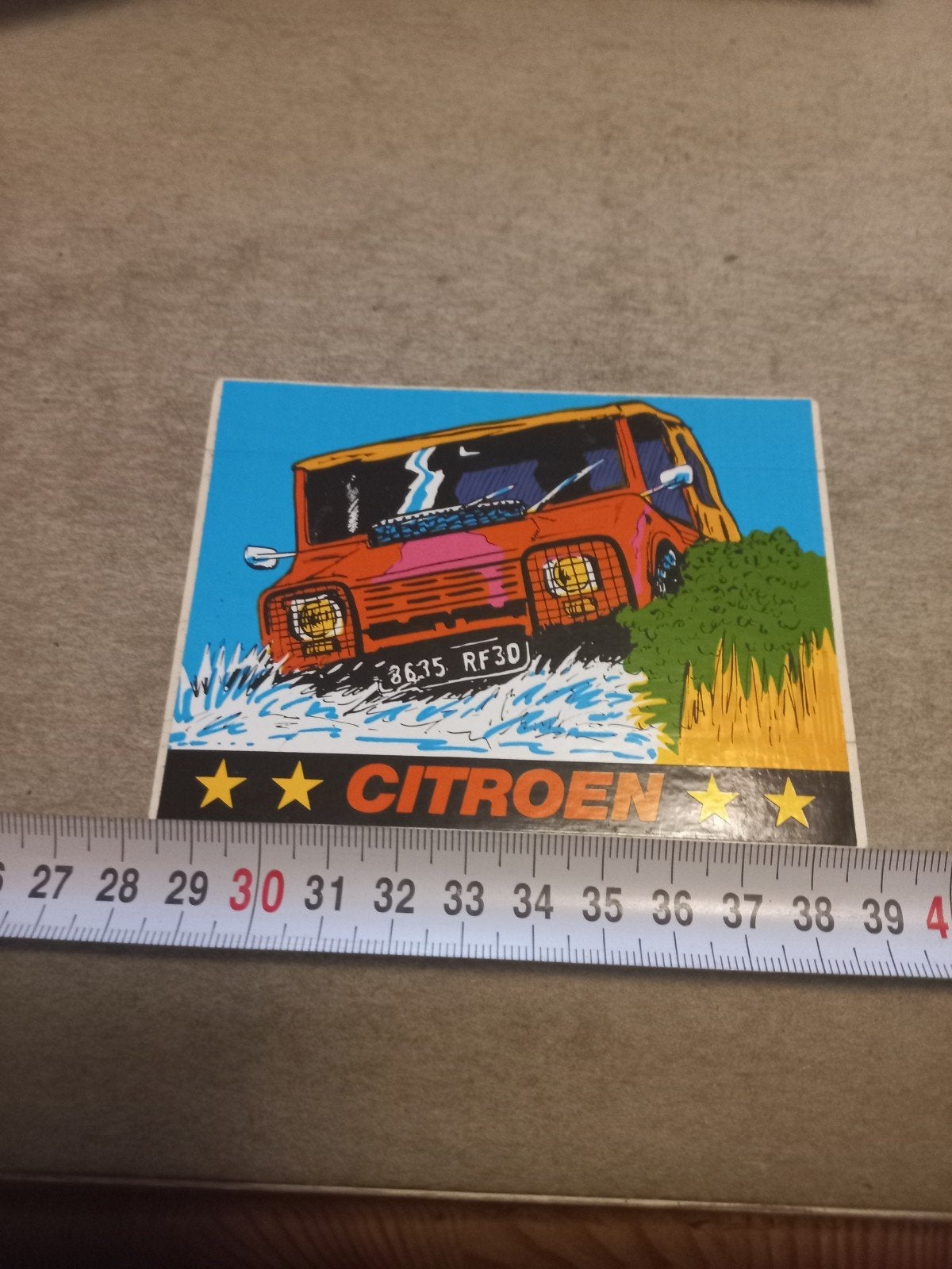 Citroen, Verzamelen, Stickers, Ophalen of Verzenden, Zo goed als nieuw