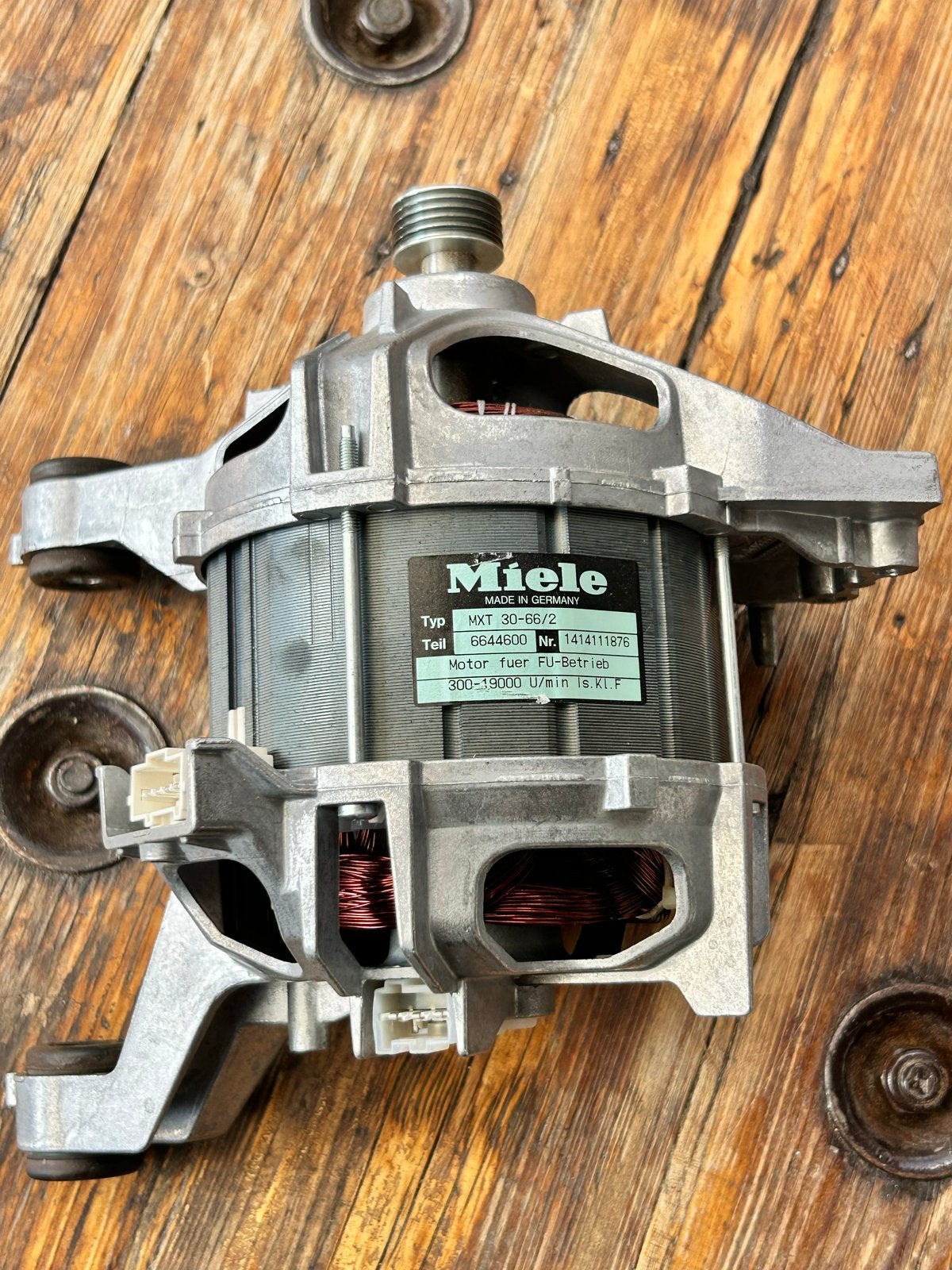 Miele Wasmachinemotor MXT 30-66/2 - Onderdeel 6644600, Witgoed en Apparatuur, Ophalen of Verzenden, Gebruikt