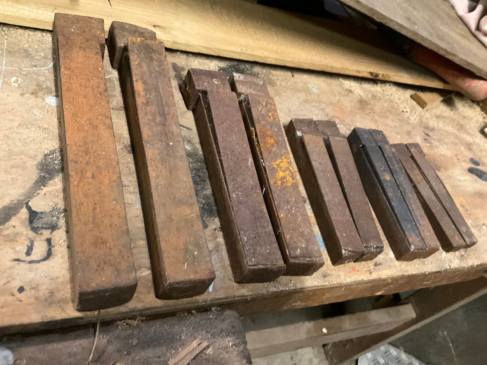 Werkbankhaken., Doe-het-zelf en Verbouw, Hout en Planken, Minder dan 25 mm, Ophalen of Verzenden, Zo goed als nieuw, Plank