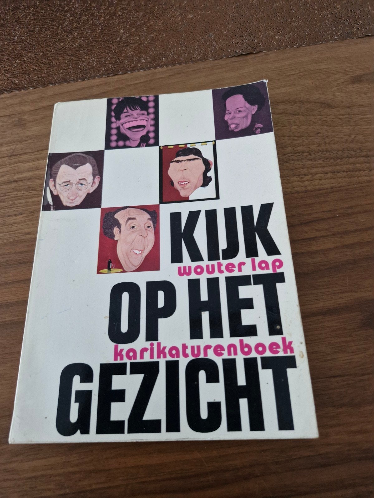 Kijk op het Gezicht - Karikaturenboek Wouter Lap, Ophalen of Verzenden, Gelezen, Overige onderwerpen, Wouter Lap