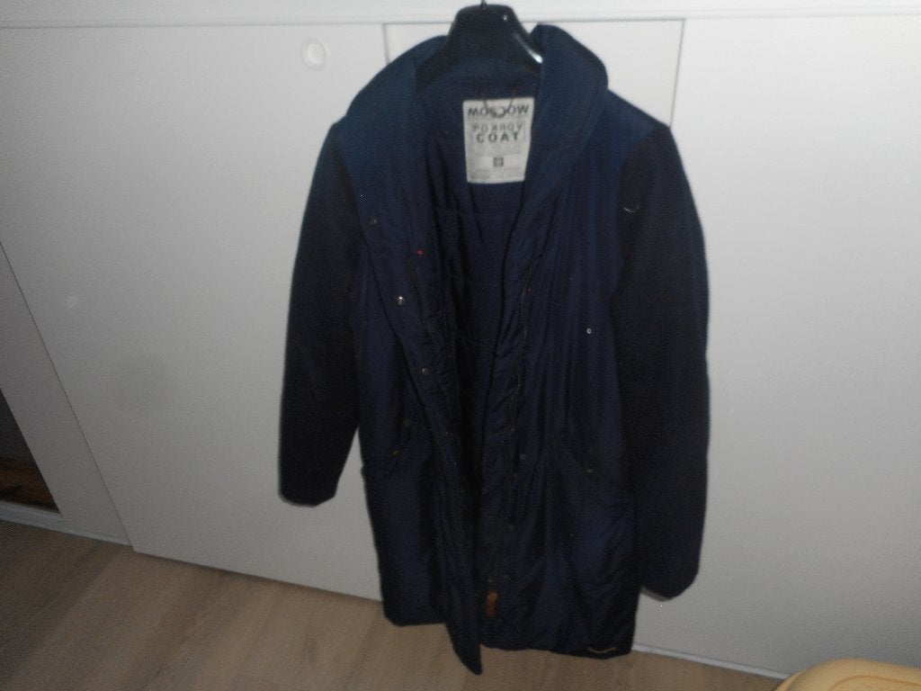Moscow jas 40, Maat 38/40 (M), Blauw, Ophalen of Verzenden, Moscow