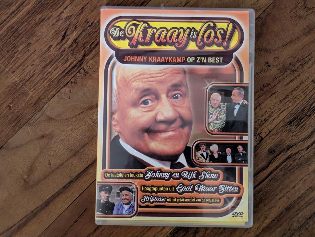 De Kraay is Los! Johnny Kraaykamp op z'n Best DVD, Alle leeftijden, Ophalen of Verzenden, Gebruikt, Overige genres