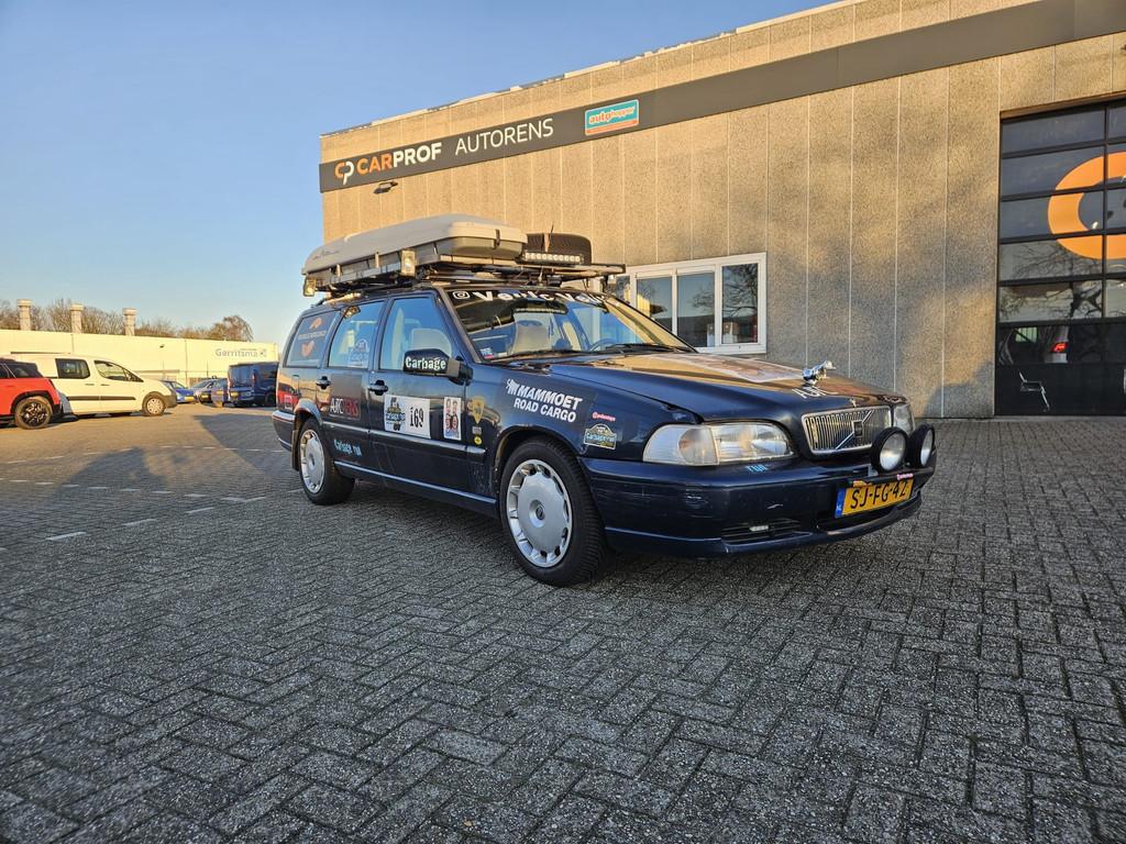 Volvo V70 2.5-20V Luxury-Line (bj 1997, automaat), Automaat, Stoelverwarming, Blauw, Origineel Nederlands