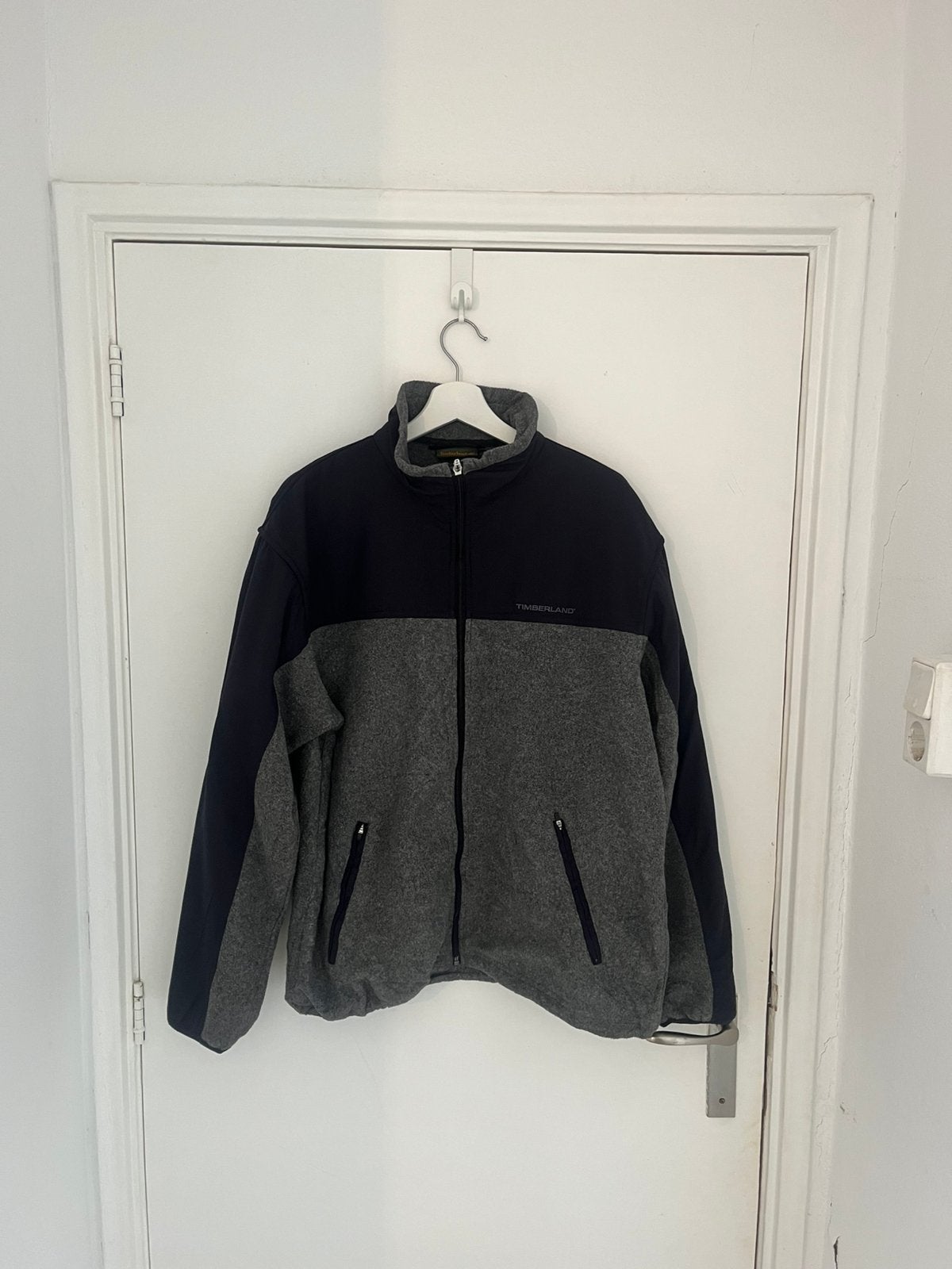 Timberland WeatherGear Vintage Fleece Jacket Navy Grey M, Kleding | Heren, Ophalen of Verzenden, Nieuw, Maat 48/50 (M), Meerkleurig