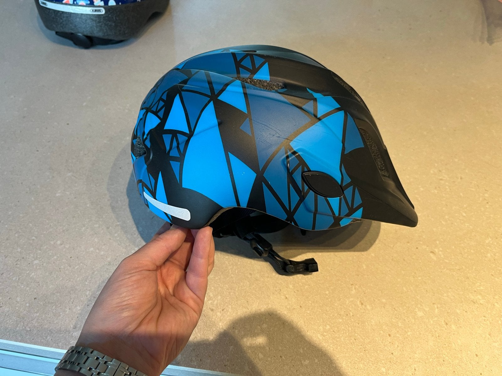 Prophete Fietshelm Kinderen Blauw Zwart, Ophalen of Verzenden, Gebruikt, Overige maten, Jongen of Meisje