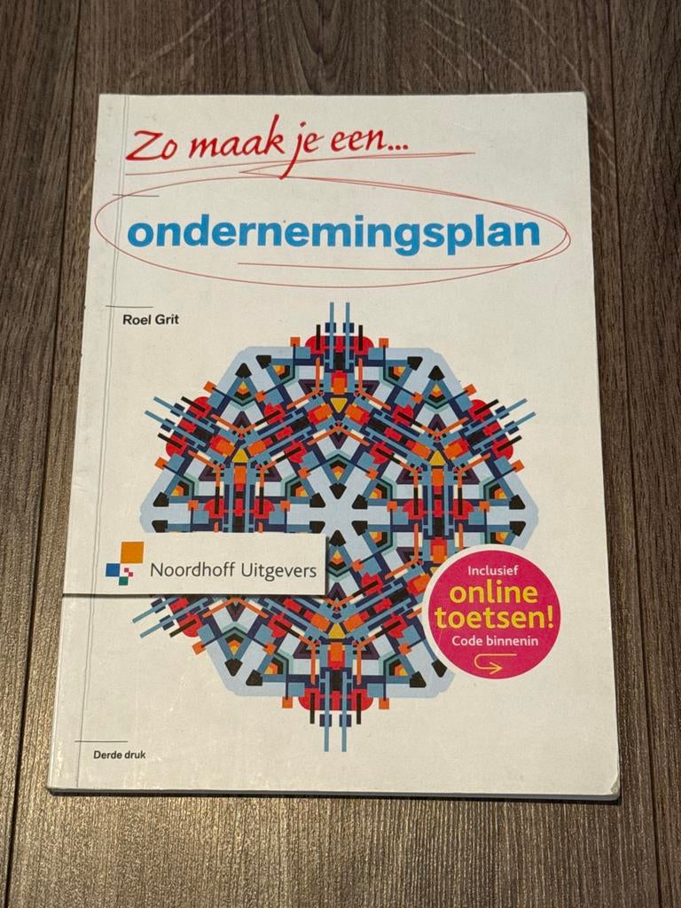 Zo maak je een ondernemingsplan -  9789001850746, Ophalen of Verzenden, Gamma, Gelezen, HBO