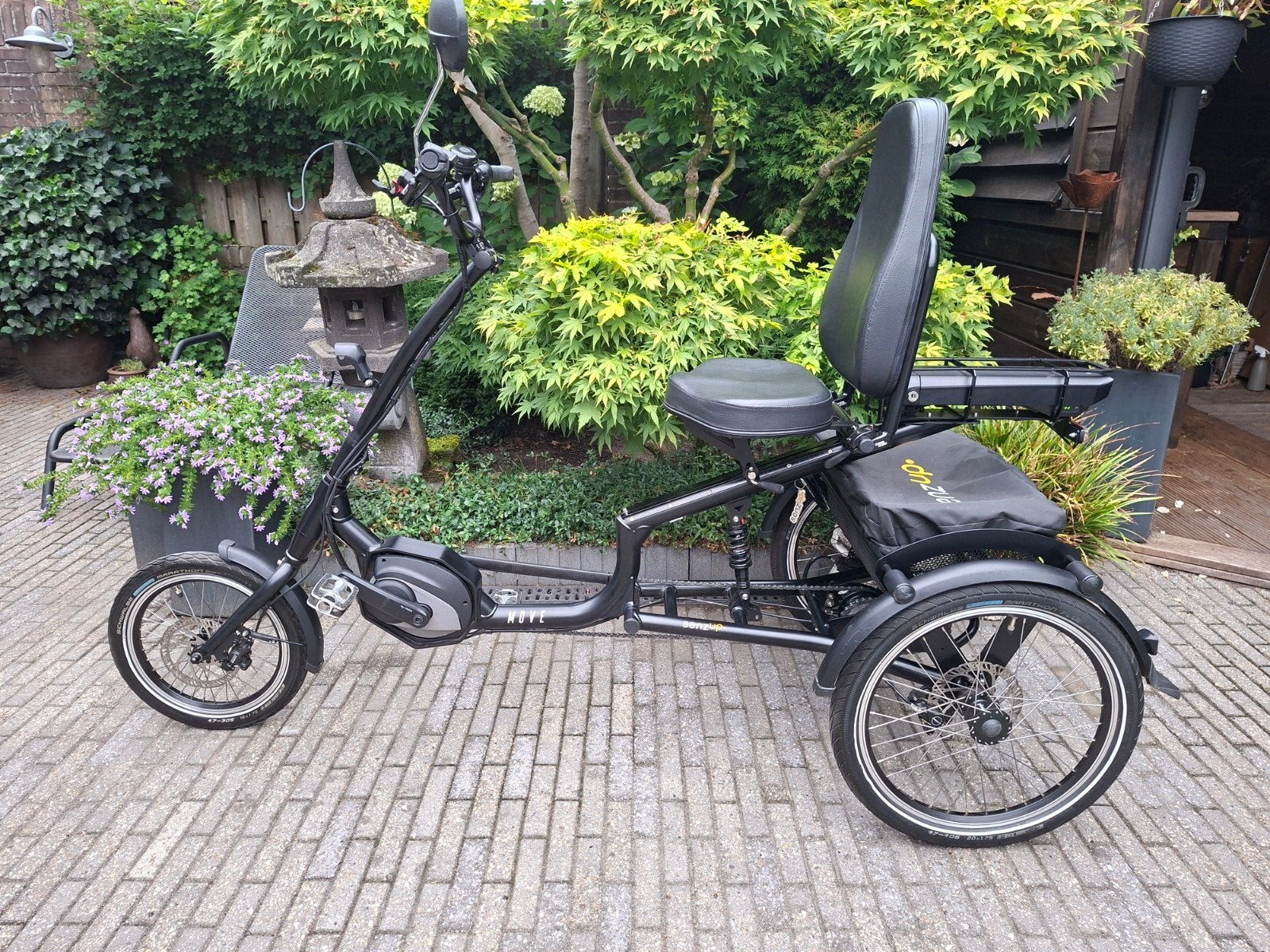 Senzup Move Driewieler - met Bosch Active Line Plus motor, Ophalen, Zo goed als nieuw, Schijfrem, Senzup