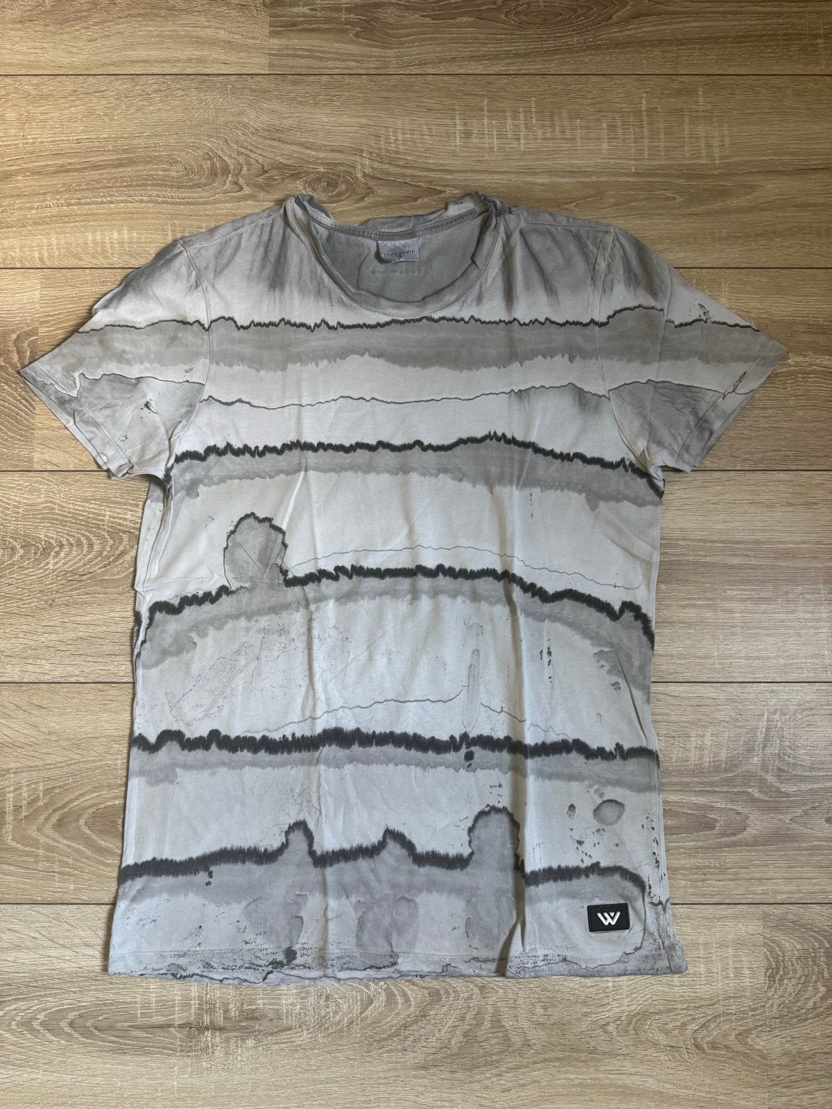 PUREWHITE T-shirt met tie-dye print - maat S, Kleding | Heren, T-shirts, Verzenden, Zo goed als nieuw, Maat 46 (S) of kleiner