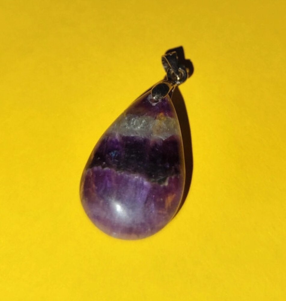 Amethist hanger, Ophalen of Verzenden, Zo goed als nieuw