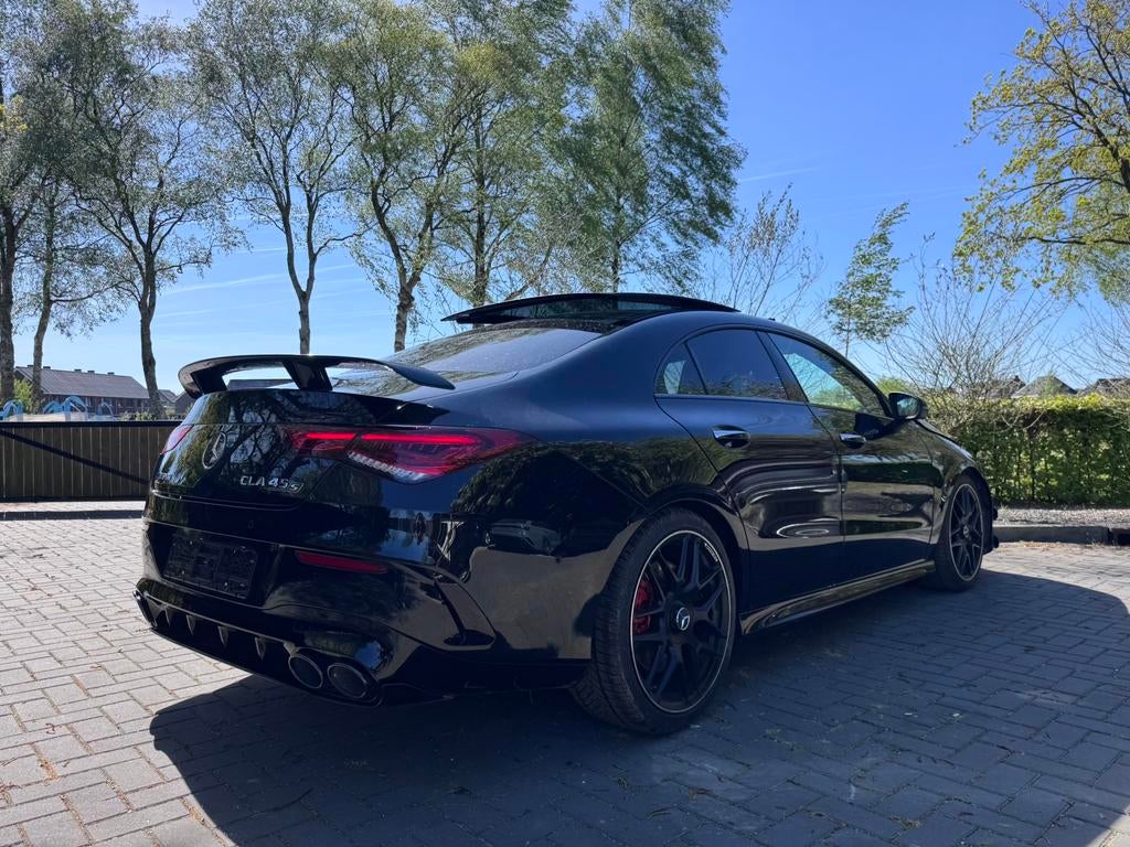 Mercedes-Benz CLA 45 S AMG Edition 1 PANO|HUD|SchaalStoel|, Auto diversen, Schadeauto's, Zwart, Mercedes-Benz, Sedan, Info@mercedes.com