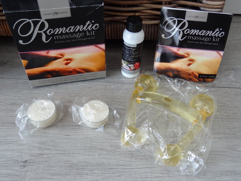 Romantische Massage Set >Snelle Verzending!<, Ophalen of Verzenden, Zo goed als nieuw, Overige typen