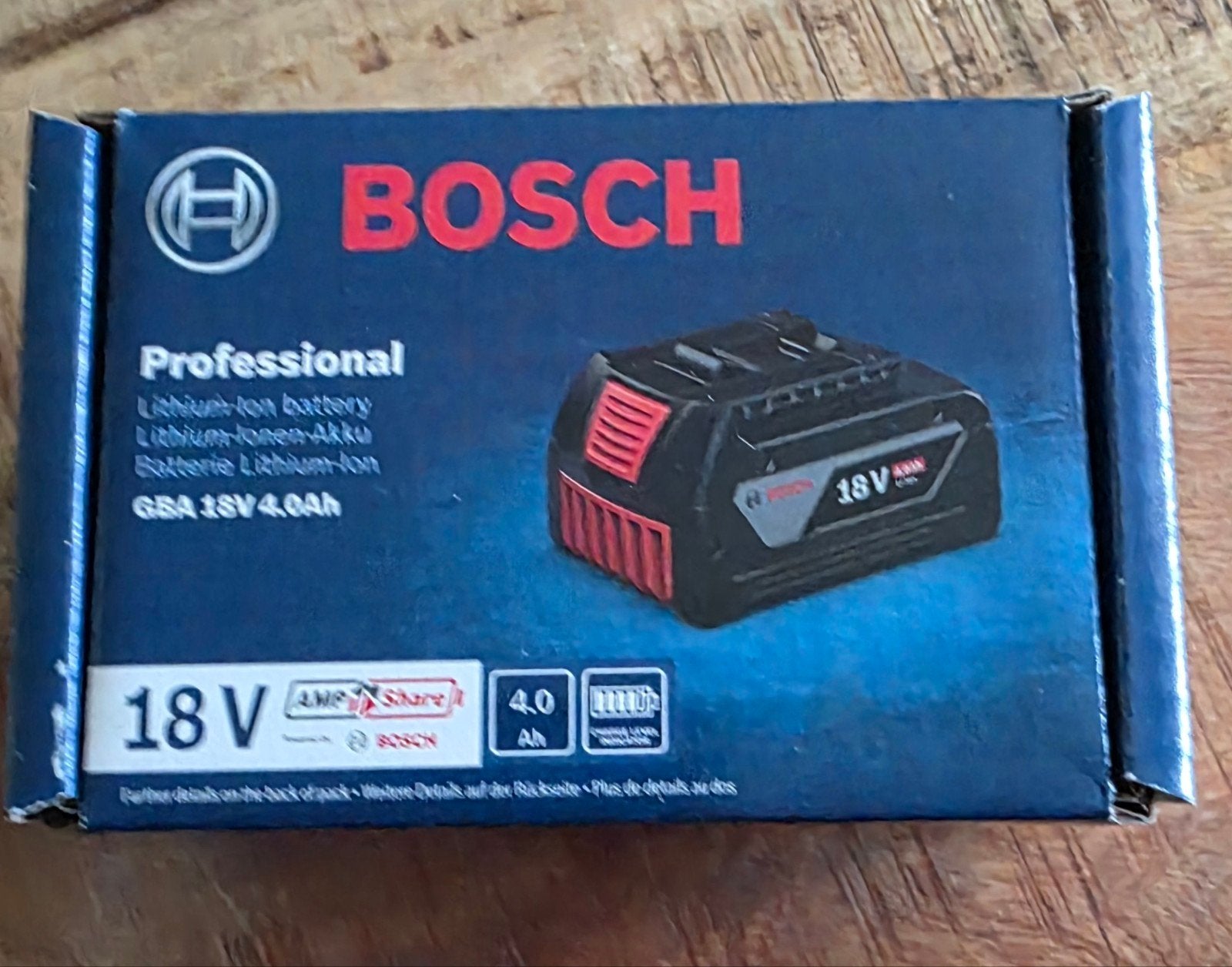 Bosch GBA 18V 4.0 Ah Accu - Nieuw in doos, Ophalen of Verzenden