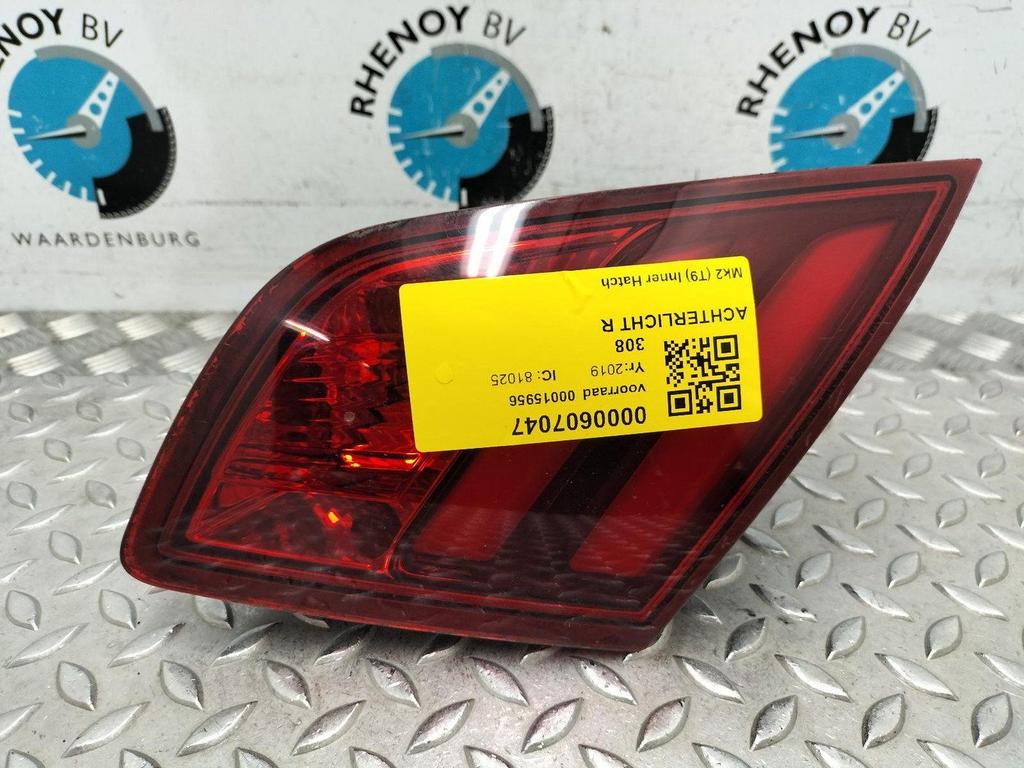 PEUGEOT 308 ACHTERLICHT R 2019, Auto-onderdelen, Ophalen of Verzenden, Gebruikt, ARN erkend