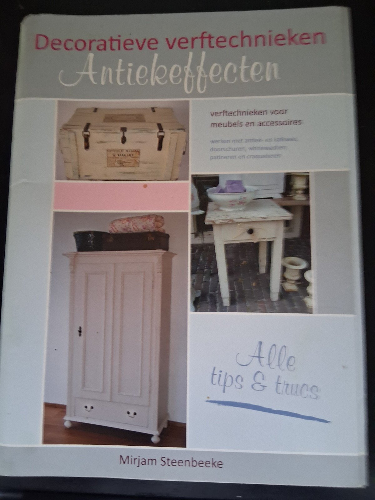 M. Steenbeeke - Decoratieve verftechnieken, Ophalen of Verzenden, Zo goed als nieuw, M. Steenbeeke, Interieur en Design