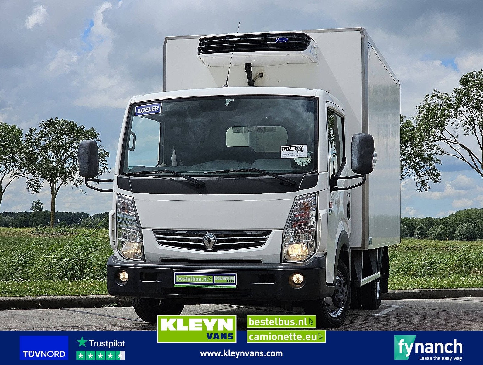 RENAULT MAXITY 2.5 carrier koelwagen, Auto's, Bestelauto's, Bedrijf, Te koop, ABS, Achteruitrijcamera, Airconditioning, Bluetooth