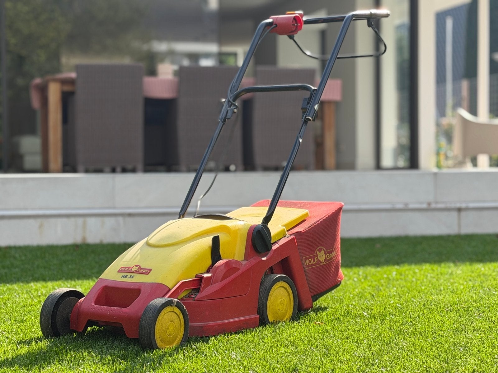 Wolf-Garten HE 34 Elektrische Grasmaaier met Opvangzak (m2457320571 ...