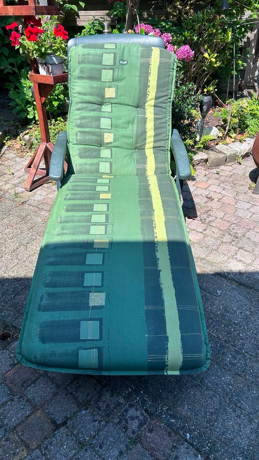 Hartman Ligbed met kussen - Verstelbaar en comfortabel, Ophalen, Gebruikt, Kunststof, Verstelbaar