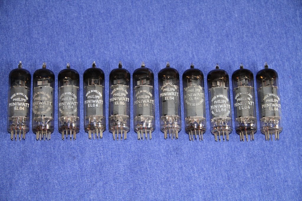 Philips EL84 - D - Getter Tube, Ophalen of Verzenden