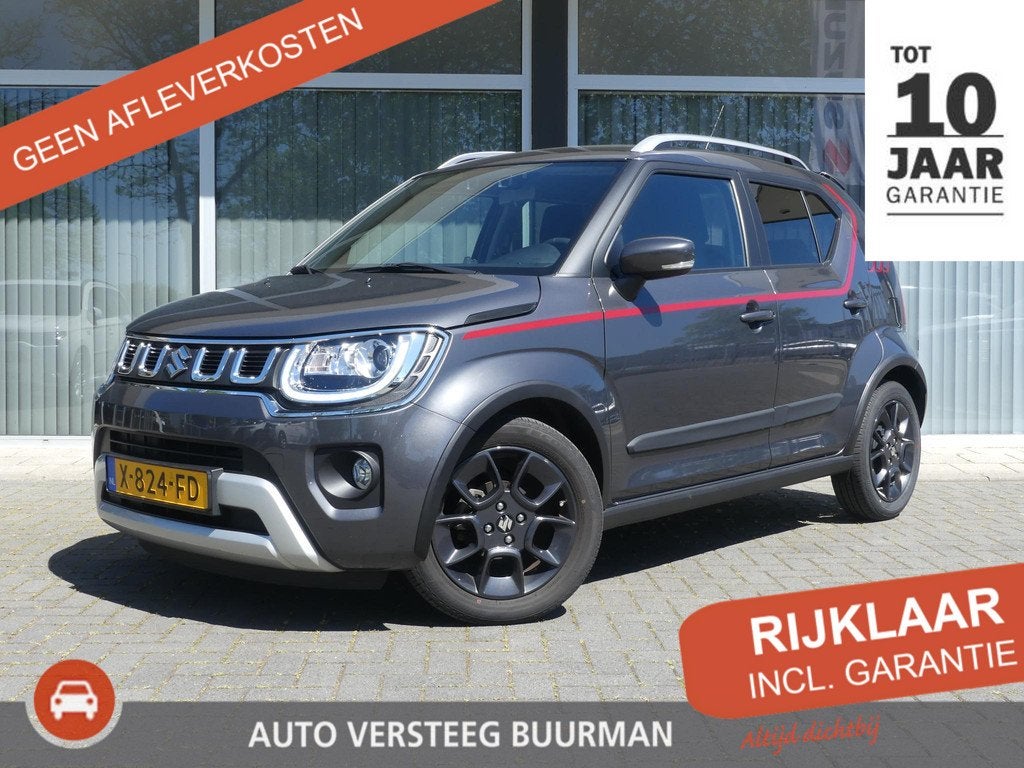 Suzuki Ignis 1.2 Smart Hybrid Style AUTOMAAT CVT, Cruise Con, Stof, Gebruikt, 4 cilinders, Origineel Nederlands