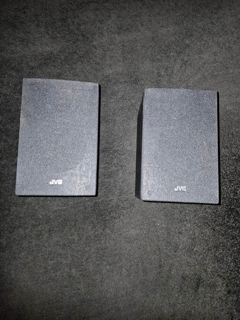 Twee JVC luidsprekers 3 watt - Werken goed, Ophalen, Gebruikt, JVC, Minder dan 60 watt