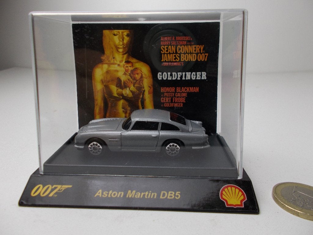 Vintage SHELL Serie JAMES BOND ASTON MARTIN DB5 In doosje!
