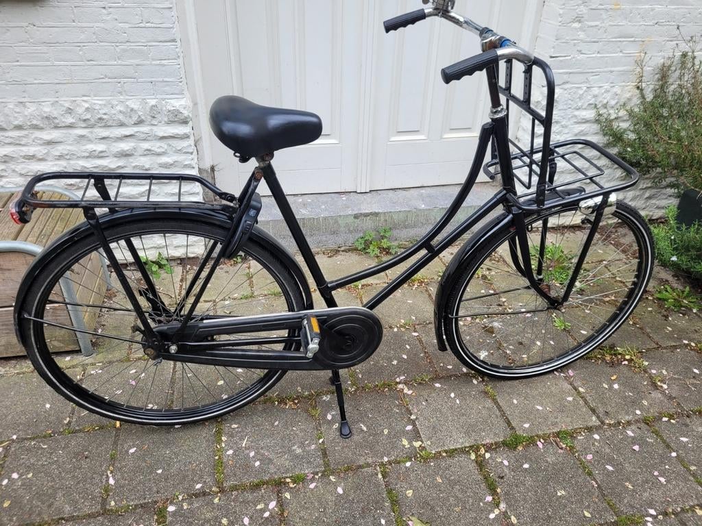 BSP Omafiets transport fiets /voordrager / rekje, Terugtraprem, 53 tot 56 cm, Ophalen of Verzenden, Zo goed als nieuw