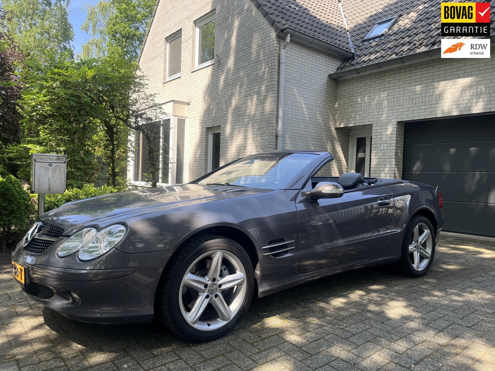 Mercedes-Benz SL-klasse 500 v8 in nieuwstaat taxatie€25000, Auto's, Automaat, Dealer onderhouden, Achterwielaandrijving, Gebruikt