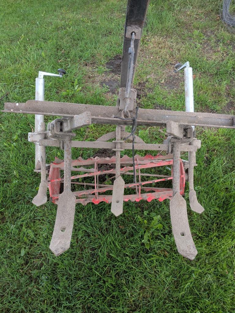 Cultivator voor tuinfrees, Ophalen
