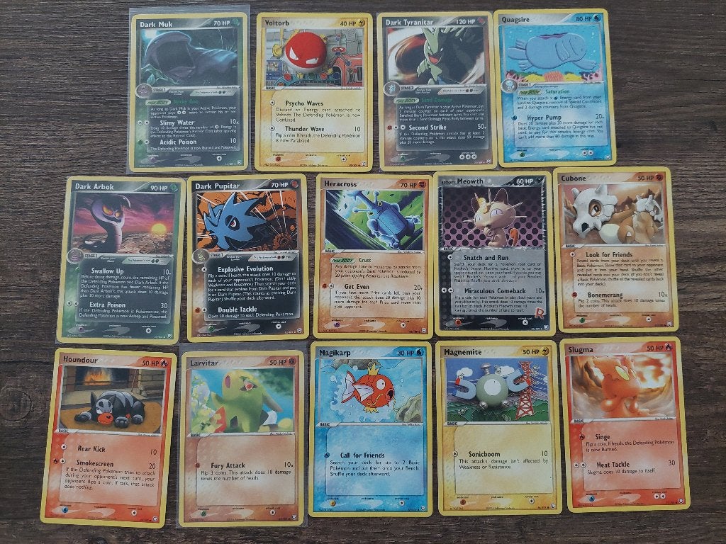 Kaarten van meerdere EX Ruby&Sapphire sets, Hobby en Vrije tijd, Verzamelkaartspellen | Pokémon, Ophalen, Zo goed als nieuw, Meerdere kaarten