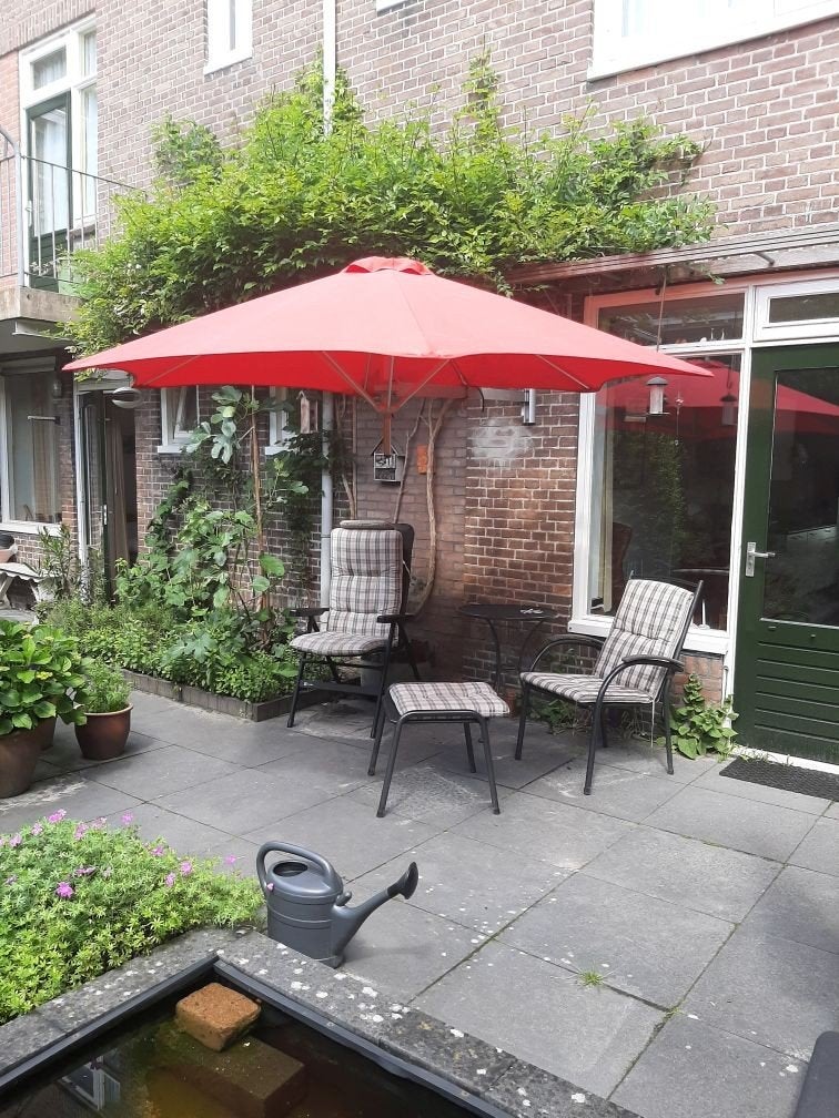 Umbrosa Paraflex zweefparasol, Ophalen, Verstelbaar, Gebruikt, 2 tot 3 meter