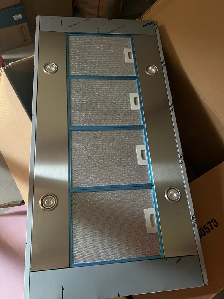 Smeg KI120XE Eilandafzuig 120cm - Nieuw met transportschade, Witgoed en Apparatuur, Afzuigkappen, Ophalen, Zo goed als nieuw, Inbouw