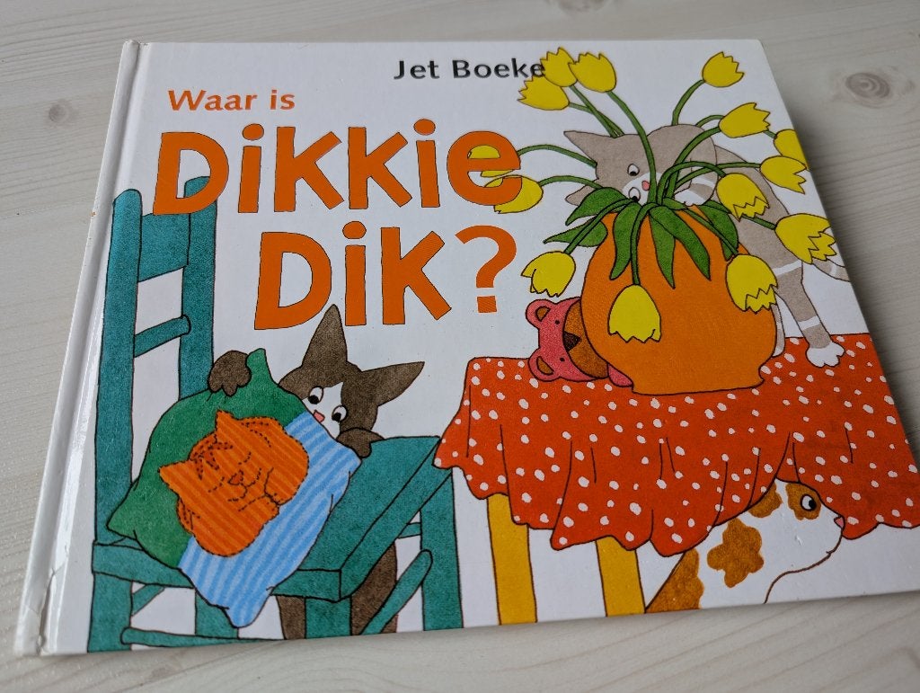 Waar is Dikkie Dik, Boeken, Ophalen of Verzenden, Gelezen, Jet Boeke