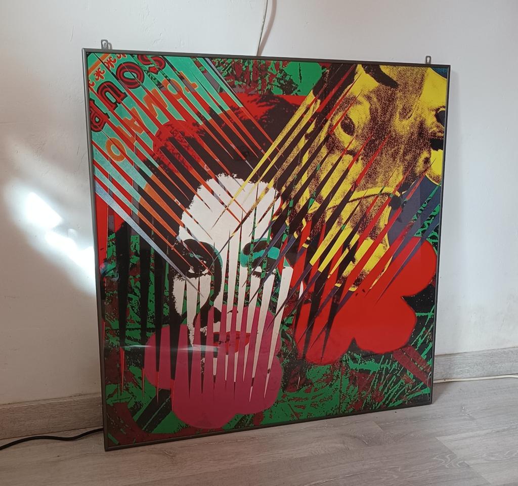 Hans Jürgen Kuhl - Andy Warhol (Liz) Zeefdruk, gesigneerd, Ophalen
