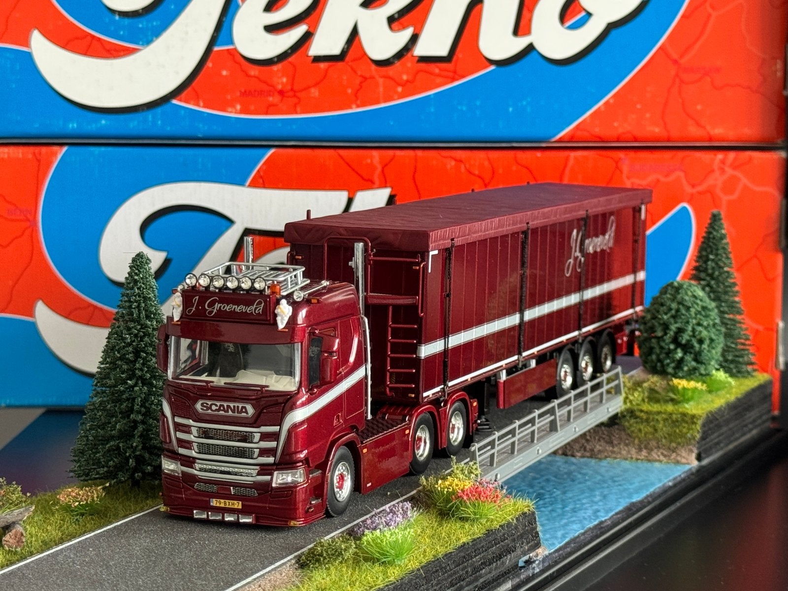 WSI J.Groeneveld, Ophalen of Verzenden, Zo goed als nieuw, Bus of Vrachtwagen, Wsi