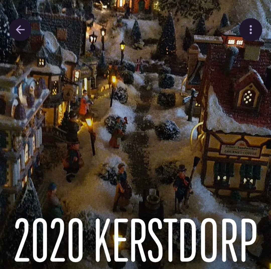 Kerstdorp spullen, Diversen, Kerst, Ophalen, Gebruikt