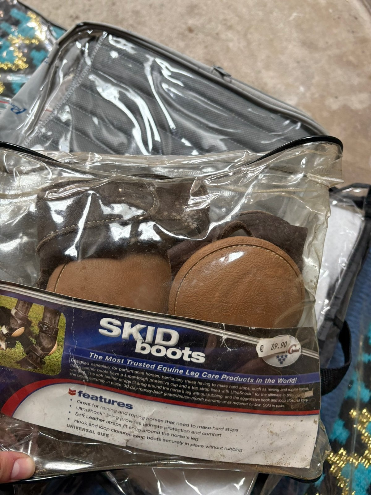 Professional choice leren skidboots, Dieren en Toebehoren, Ophalen of Verzenden, Zo goed als nieuw