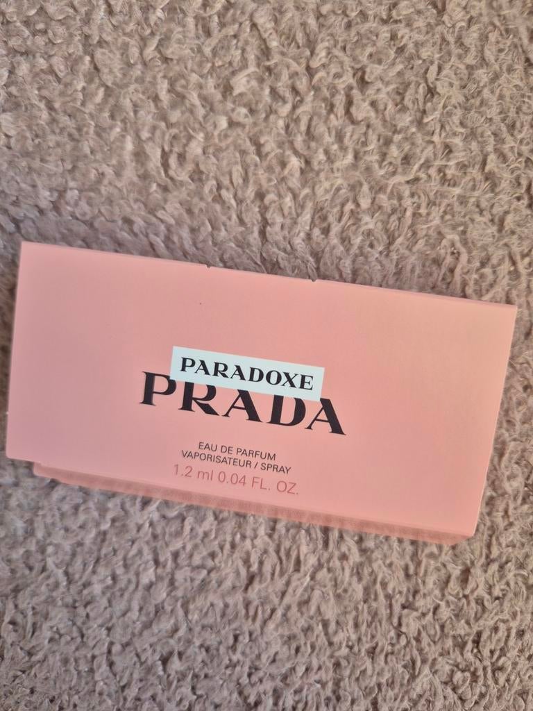 PARADOXE EdP testertje dames geurtje sample proefje NIEUW 🎀, Ophalen of Verzenden, Nieuw