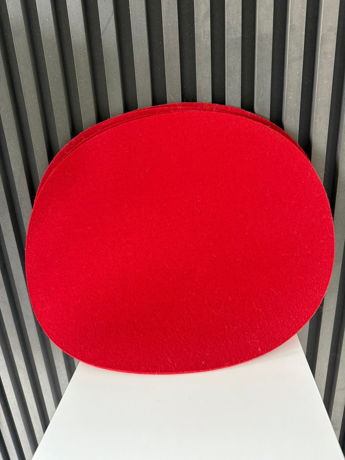 HEY SIGN Chaire Cushion Flow Chair Red Wool 4 Pieces, Overige merken, Ophalen of Verzenden, Zo goed als nieuw, Overige vormen