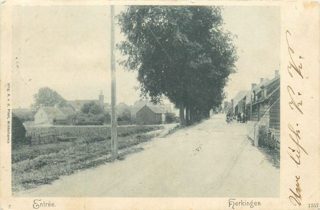 701-368-001 Herkingen Entree, Verzamelen, Verzenden, Voor 1920, Zuid-Holland