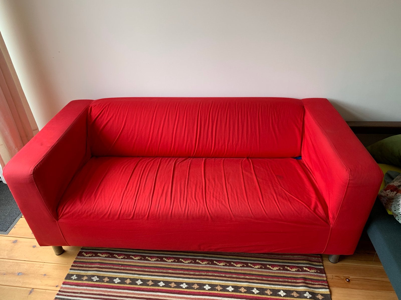 Ikea Klippan 2-zitsbank met afneembare hoes- 180x85x65 cm, Ophalen, Gebruikt, 150 tot 200 cm, Tweepersoons
