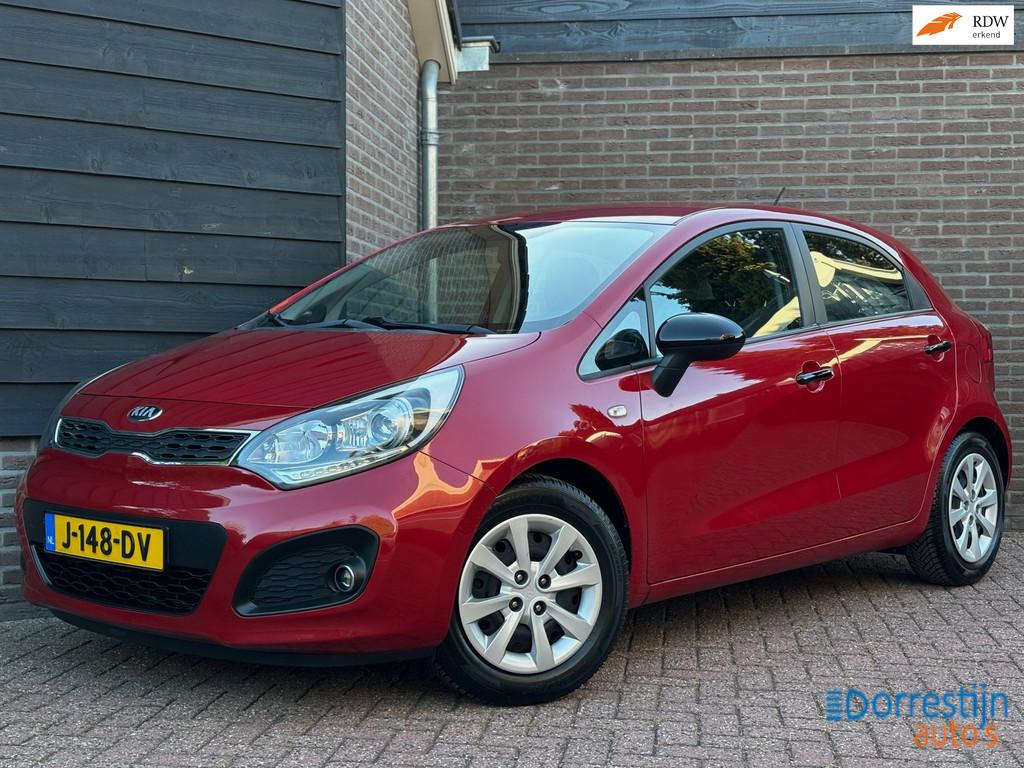 Kia Rio 1.2 CVVT | PDC | Airco | Cruise | Climatronic | 5-de, Auto's, Kia, Bedrijf, Te koop, Rio, ABS, Airbags, Airconditioning