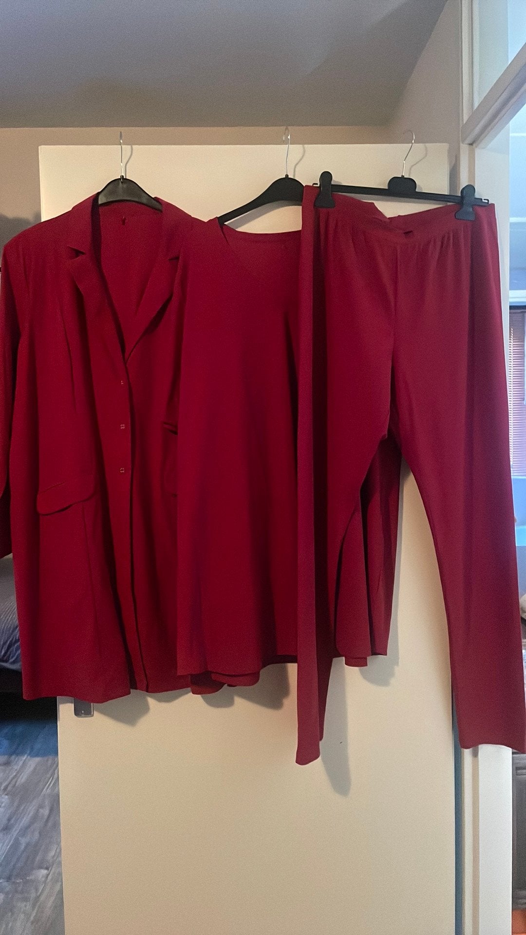 Plus basics 3 delig pak prachtige kleur maat 48/50/52, Kleding | Dames, Grote Maten, Ophalen of Verzenden, Zo goed als nieuw, Rood