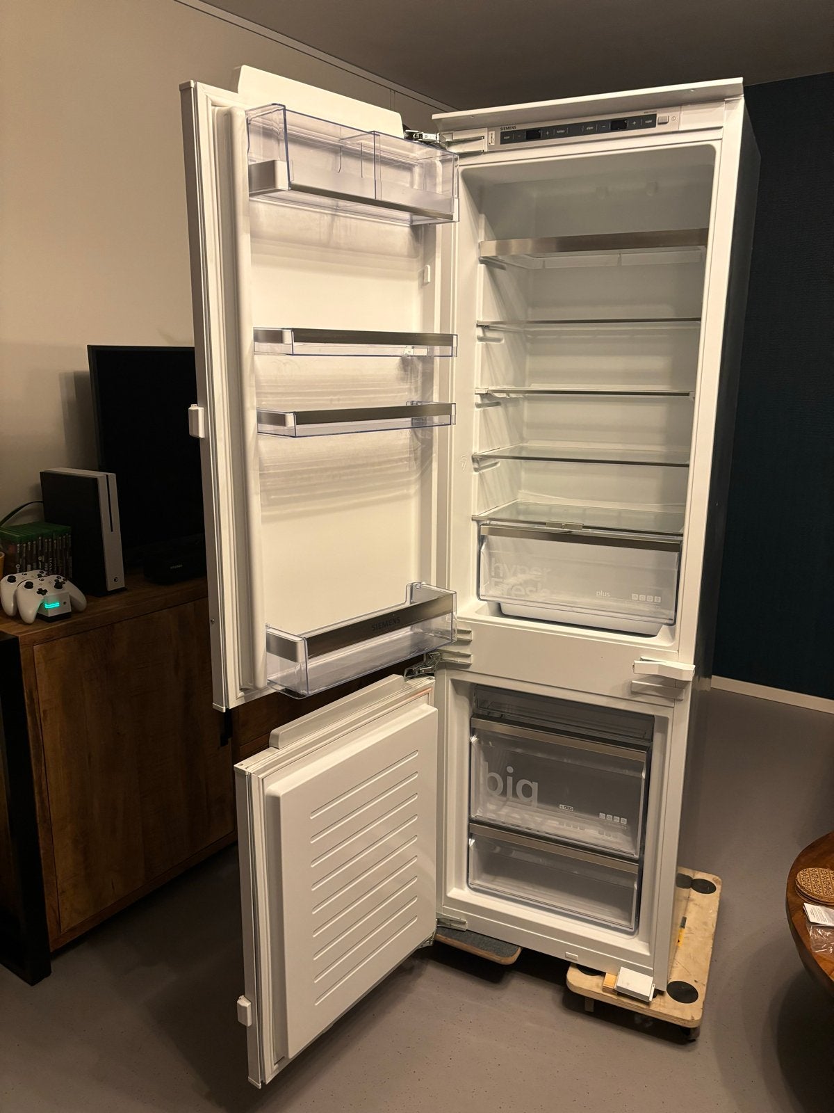 Siemens inbouw koelvriescombi KI86SAF30/03, Witgoed en Apparatuur, Koelkasten en IJskasten, Ophalen, Gebruikt, 200 liter of meer