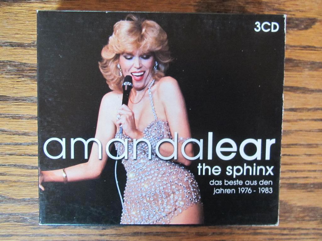 The Sphinx (best of 3cd) - Amanda Lear, Ophalen of Verzenden, 1970 - 1979, Zo goed als nieuw