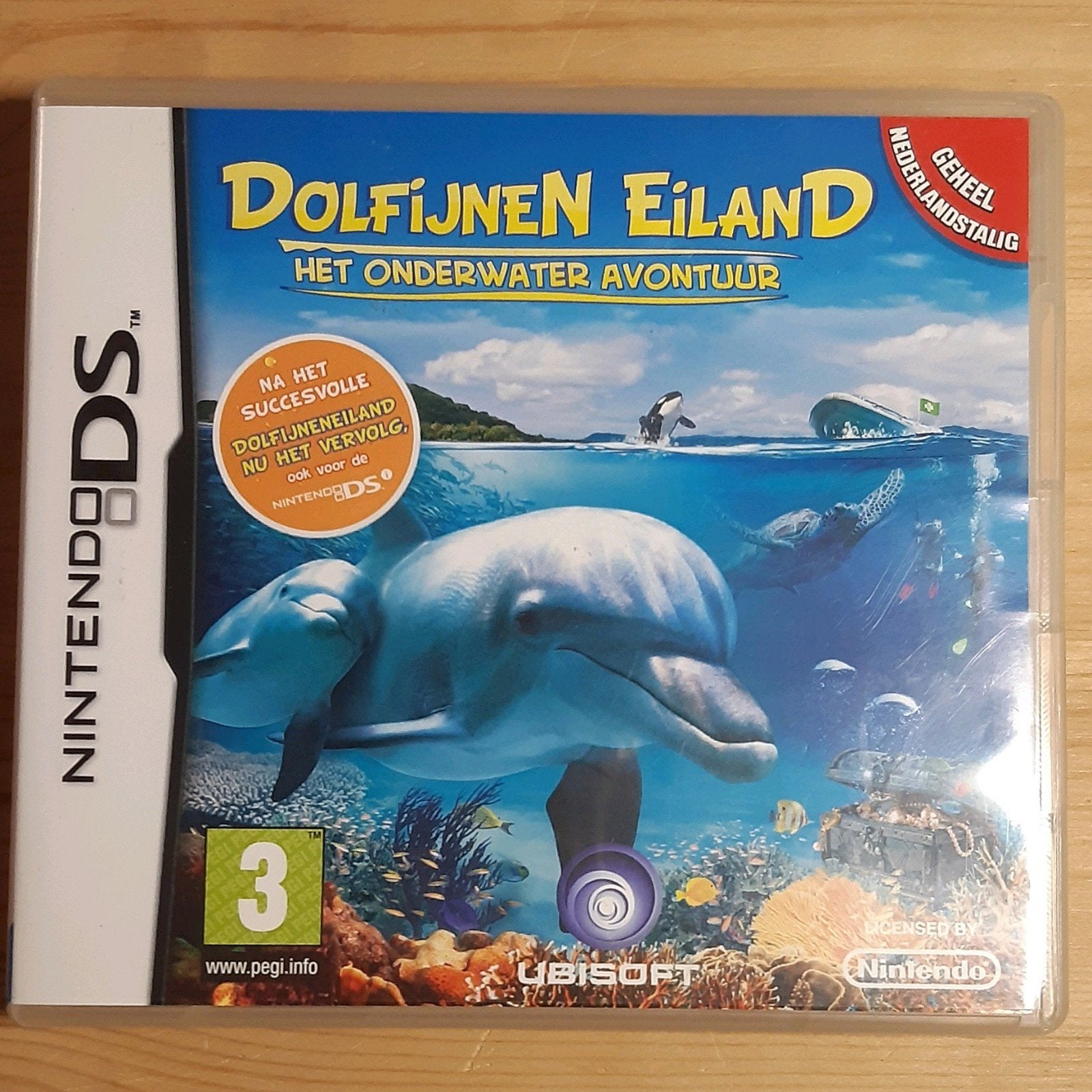 Dolfijnen Eiland: Het Onderwater Avontuur, NDS, Ophalen, Gebruikt, 1 speler, Vanaf 3 jaar