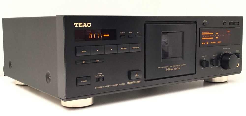 TEAC V3000 cassettedeck izgst, Ophalen, Overige merken, Tape counter