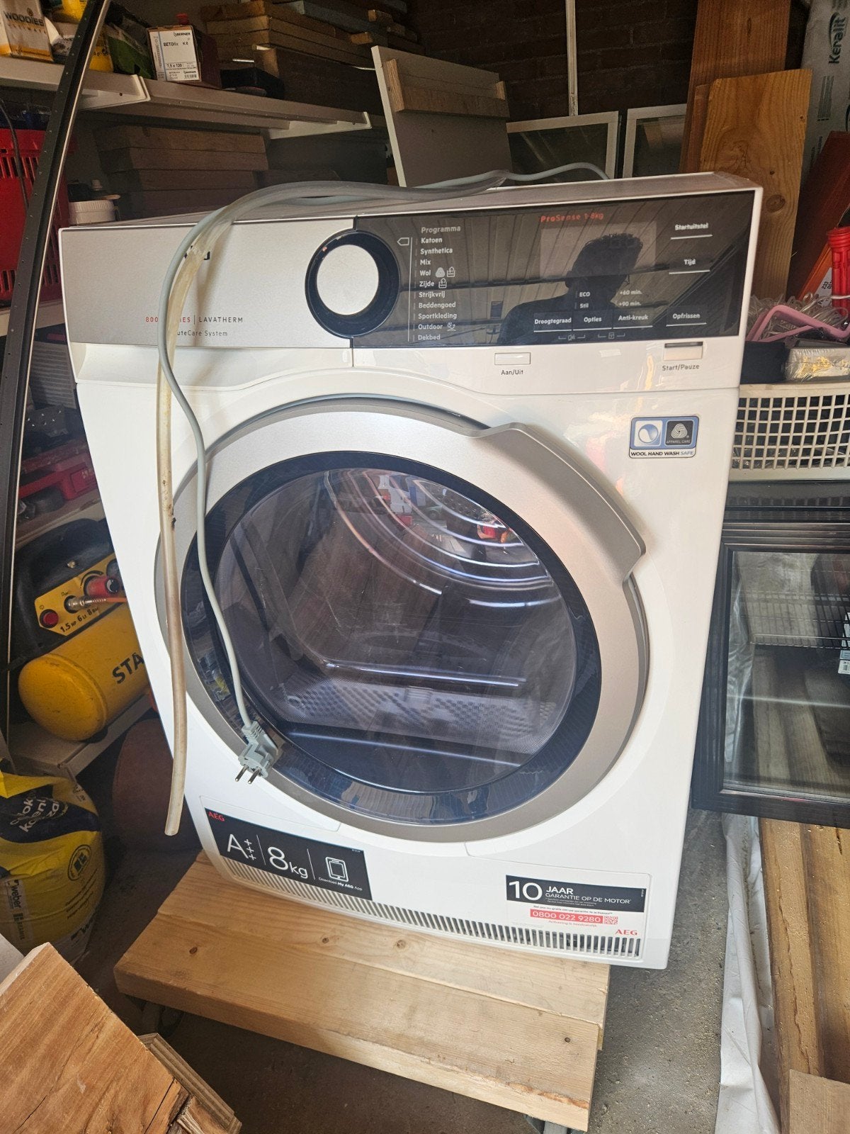 AEG Wasdroger 8000 series lavatherm, Witgoed en Apparatuur, Ophalen, Condens