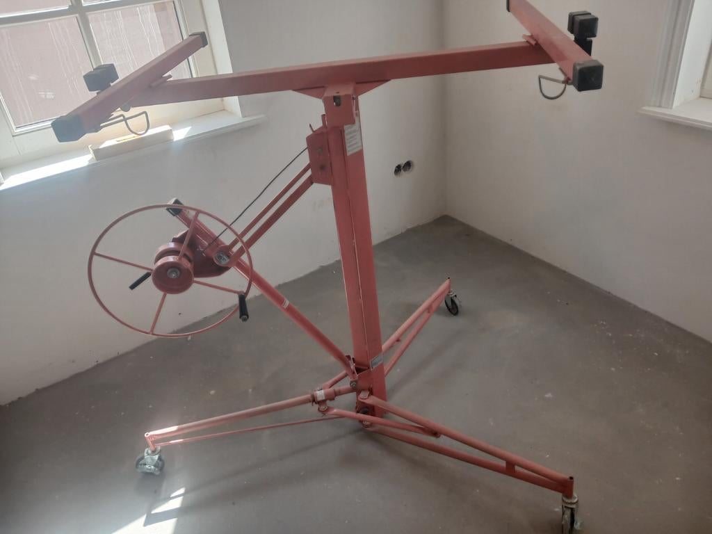 Gipsplaatlift, Doe-het-zelf en Verbouw, Ophalen, Gebruikt