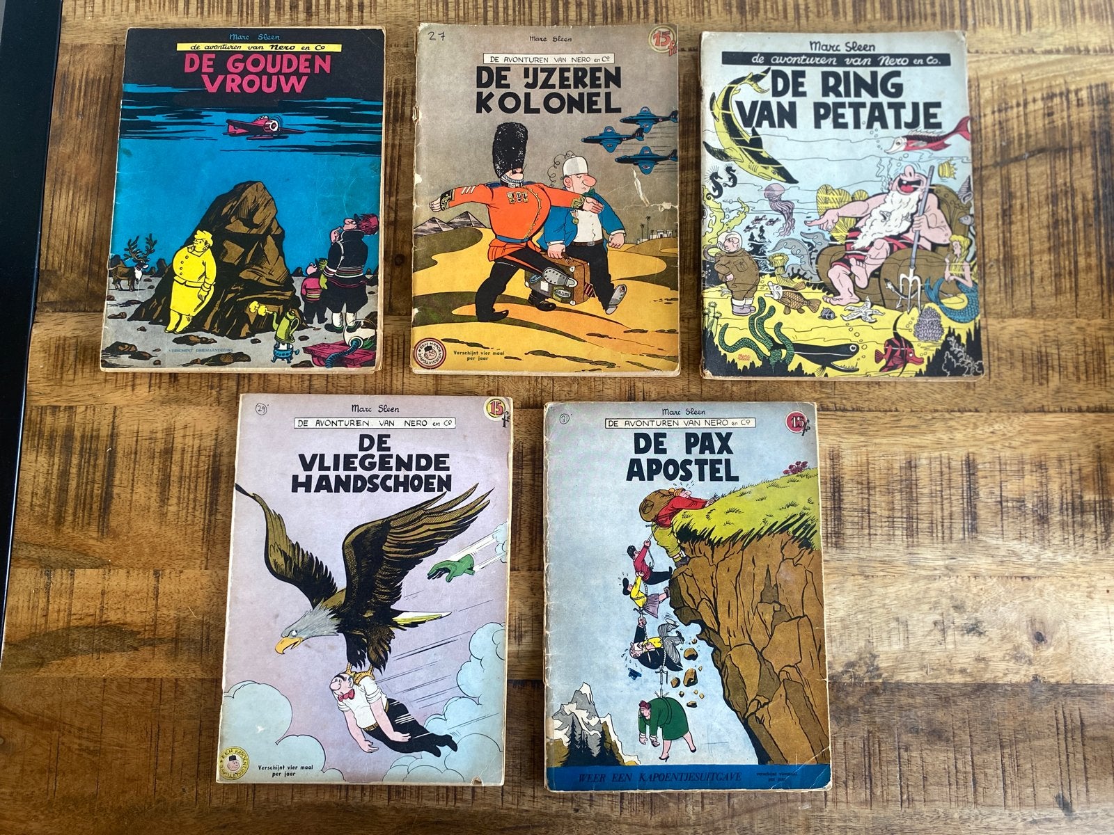 Nero en Co. stripboeken - 5 vroege edities, Meerdere stripboeken, Ophalen of Verzenden, Gelezen
